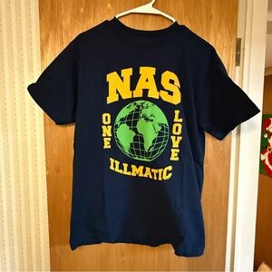 Bravado Navy Blue NAS One Love Illmatic Graphic Tee